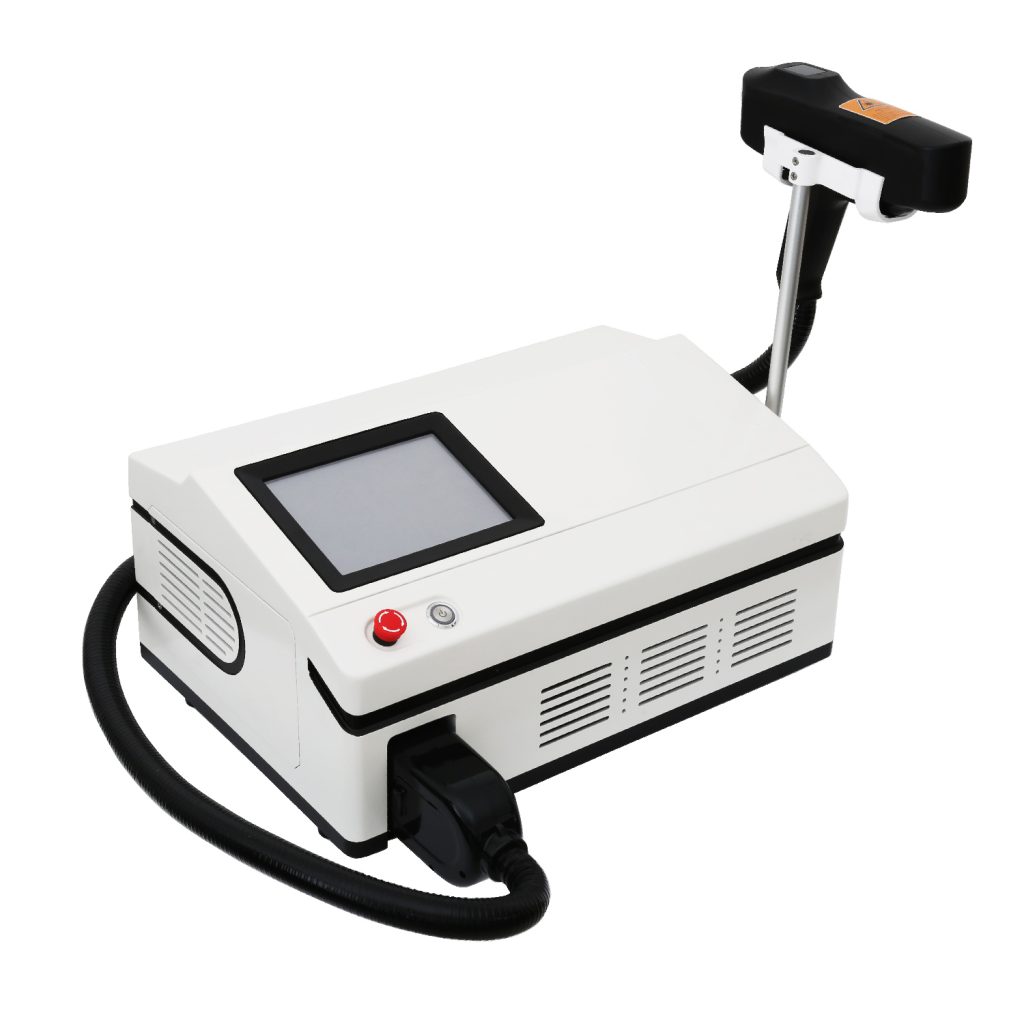 Q-switched Nd yag laser